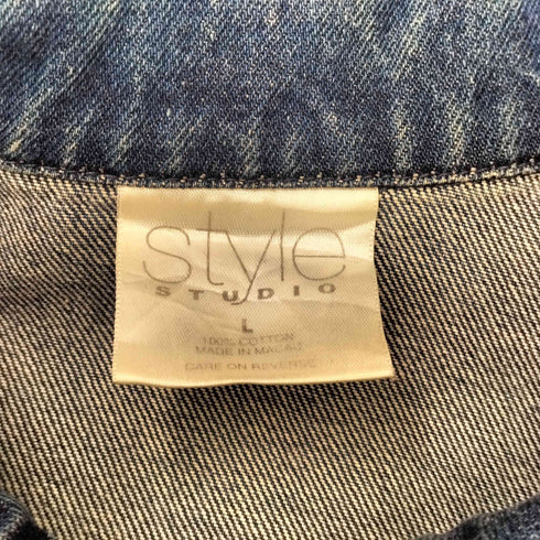 STYLE STUDIO デニムジップアップブルゾン メンズ JPN:L