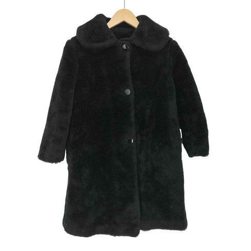 freeway fashions usa製 80-90s 裏地キルティング ステンカラー ボアコート レディース JPN:7号