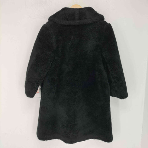 freeway fashions usa製 80-90s 裏地キルティング ステンカラー ボアコート レディース JPN:7号