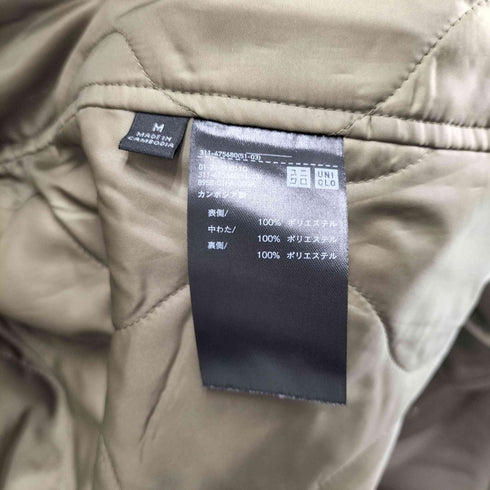 ユニクロ UNIQLO 25SS ウィンドプルーフ2WAYコート メンズ M