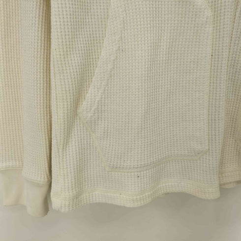 アヴィレックス AVIREX AERONAUTICS 00s ロゴ サーマルジップフーディー メンズ import:XL