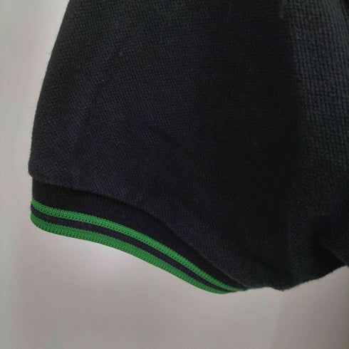 フレッドペリー FRED PERRY イングランド製 ワンポイント刺繍 半袖ポロシャツ メンズ US:38