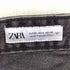 ザラ ZARA ストレートブラックデニムパンツ レディース 32