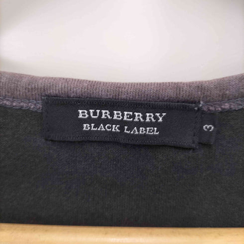 バーバリーブラックレーベル BURBERRY BLACK LABEL フロントデザイン タンクトップ Y2K メンズ JPN:3
