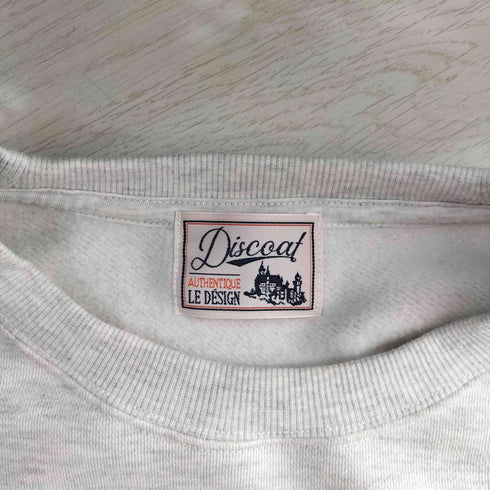 ディスコート Discoat 【裏起毛/ユニセックス】BOISE刺繍ロゴスウェット レディース FREE