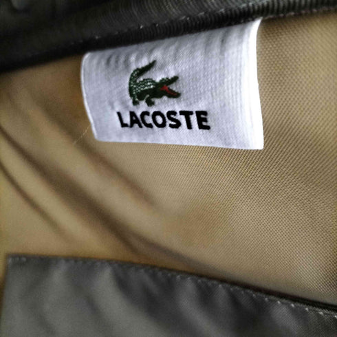 ラコステ LACOSTE ワンポイントロゴメッセンジャーバッグ メンズ