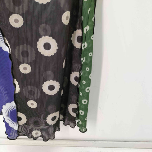 デシグアル Desigual 幾何学模様 ミディワンピース レディース import:S