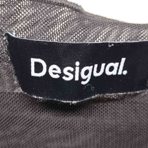 デシグアル Desigual 幾何学模様 ミディワンピース レディース import:S