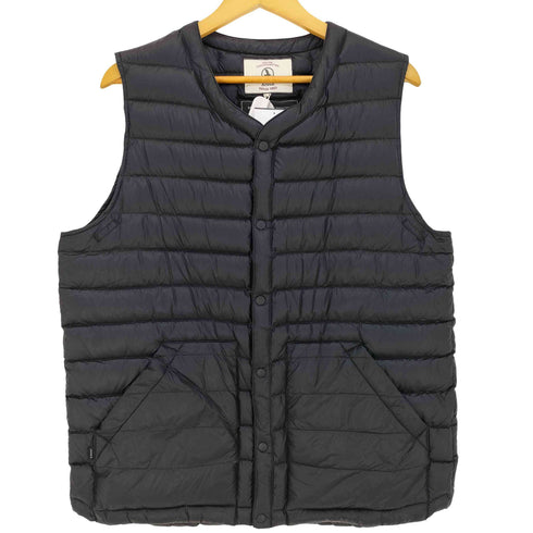 エーグル AIGLE MAITRE CAOUTCHOUTIER インナーダウン Vネック ダウンベスト メンズ import:XL