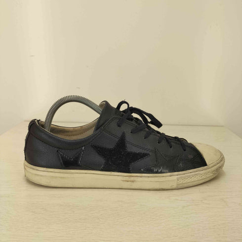 コンバース CONVERSE スターパッチ レザー ローカットスニーカー Y2K メンズ JPN:26