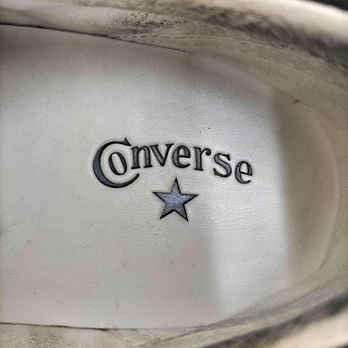 コンバース CONVERSE スターパッチ レザー ローカットスニーカー Y2K メンズ JPN:26