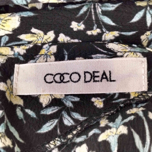 ココディール COCO DEAL ちりめんフラワーワンピース レディース JPN:1