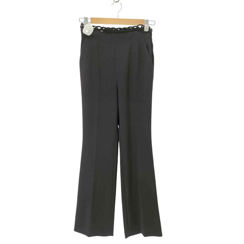 マメクロゴウチ Mame Kurogouchi Stretched Triacetate Basket Pattern Trousers レディース JPN:1