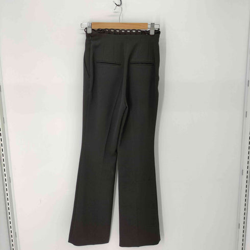 マメクロゴウチ Mame Kurogouchi Stretched Triacetate Basket Pattern Trousers レディース JPN:1
