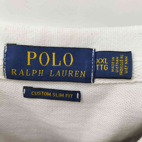 ポロラルフローレン POLO RALPH LAUREN CUSTOM SLIM FIT ビックポニーポロシャツ メンズ import:XXL