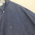 ブルックスブラザーズ BROOKS BROTHERS REGENT ロゴ刺繍 ギンガムチェック ボタンダウンシャツ メンズ import:XL