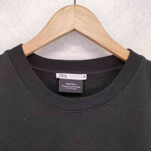 ザラ ZARA クルーネックスウェット メンズ import:L