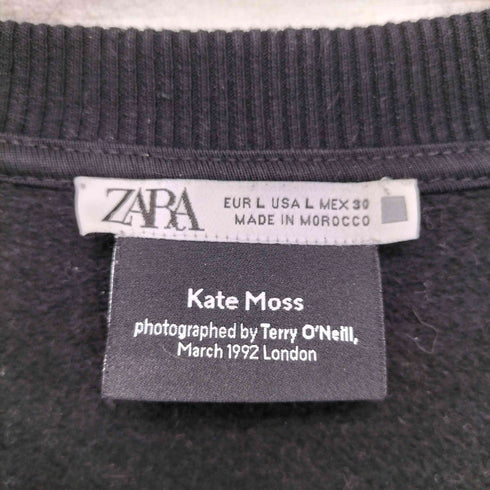 ザラ ZARA クルーネックスウェット メンズ import:L