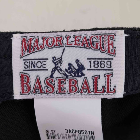 エムエルビーコリア MLB KOREA フロントロゴ ベースボールキャップ ダイヤモンド 刺繍 ロゴパッチボールキャップ メンズ FREE