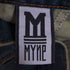 マイン MYne ダメージ加工 デニムワイドパンツ メンズ JPN:S