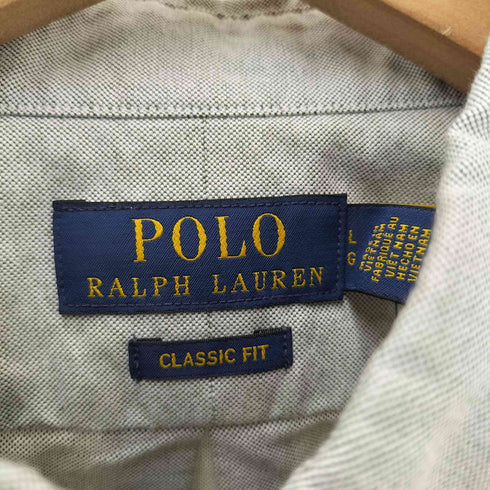 ポロラルフローレン POLO RALPH LAUREN CLASSIC FIT ポニー刺しゅう オックスフォードシャツ メンズ JPN:L