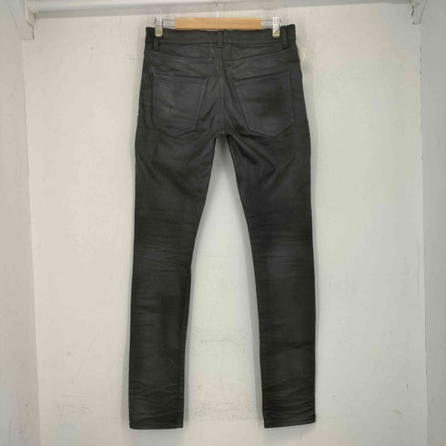 サンローランパリ SAINT LAURENT PARIS エディ期 コーティング スキニー デニムパンツ メンズ UK:28-29