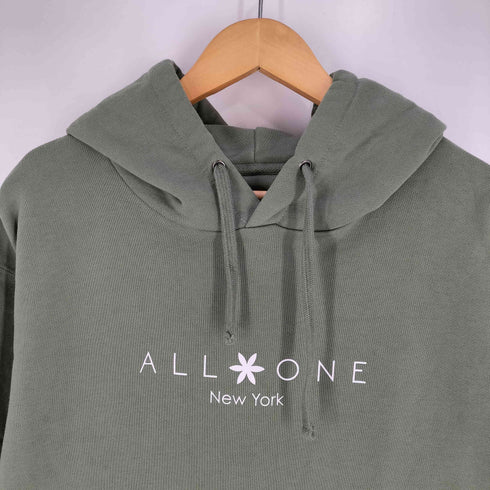 ALL ONE BASIC LOGO HOODIE レディース JPN:XL