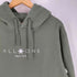 ALL ONE BASIC LOGO HOODIE レディース JPN:XL