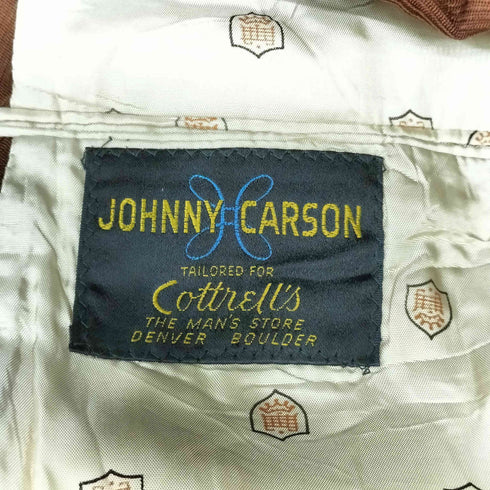 70S JOHNNY CARSON 2Bテーラードジャケット メンズ