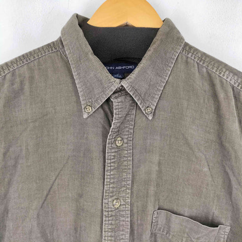 ジョンアッシュフォード JOHN ASHFORD コーデュロイ 細畝 L/S BD シャツ メンズ LL