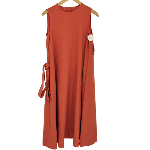 アンタイトル UNTITLED リネンライクフレアワンピース レディース