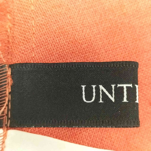 アンタイトル UNTITLED リネンライクフレアワンピース レディース