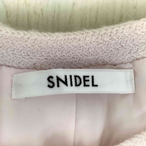 スナイデル snidel 24AW stainableファーライクニットジャケット レディース ONE SIZE