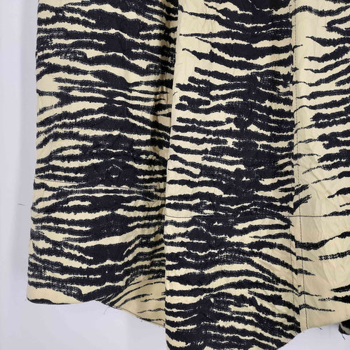 ガニー Ganni SATIN SKIRT WITH TIGER MITIF タイガーモチーフ サテンスカート レディース EUR:36