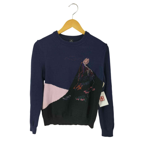 ピーエスポールスミス PS Paul Smith Embroidery ニット レディース import:M