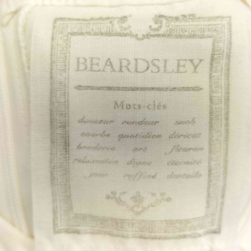 ビアズリー BEARDSLEY コットン フハクヨークTee レディース FREE