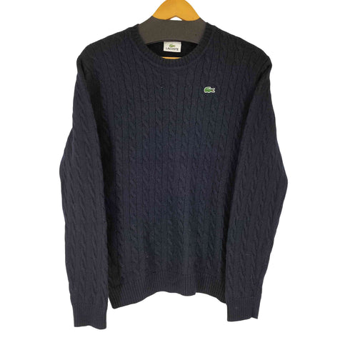 ラコステ LACOSTE ウール ケーブルニットセーター メンズ JPN:3