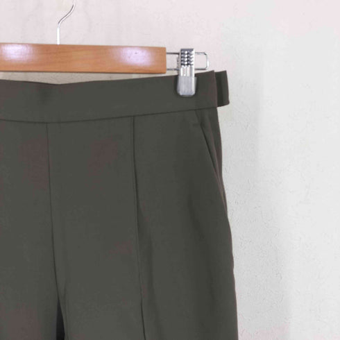 トーガプルラ TOGA PULLA センタープレス 裾リボン ナイロンパンツ レディース JPN:36