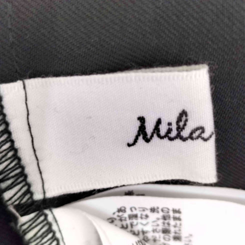 ミラオーウェン Mila Owen 24SS ポリレーヨンストレートスラックス レディース JPN:0
