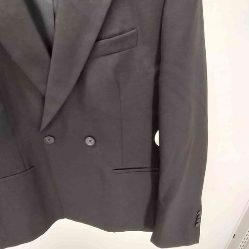ザラ ZARA DOUBLE-BREASTED 100% WOOL SUIT BLAZER ダブルブレスト ウール スーツ ブレザー テーラード ジャケット メンズ EUR:50