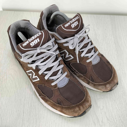 ニューバランス NEW BALANCE イングランド製 991 NU BLOCK Sneakers M991BGW メンズ US:9