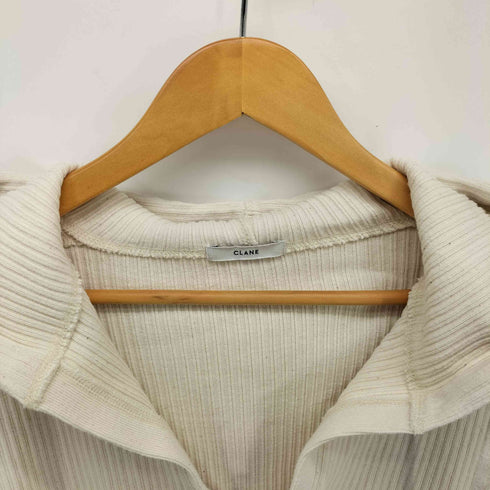 クラネ CLANE HEAVY RIB HOODIE ヘビー リブ フーディ レディース JPN:1