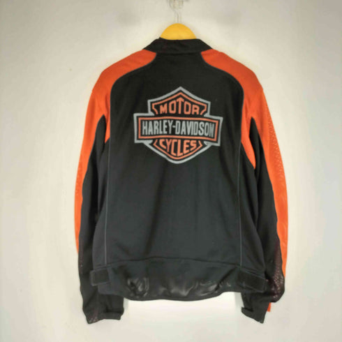 ハーレーダビッドソン HARLEY-DAVIDSON メッシュシングルライダースジャケット メンズ