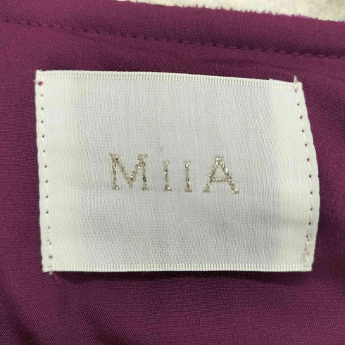 ミーア MiiA 刺繍デザイン ベロア ノーカラージャケット Y2K レディース FREE