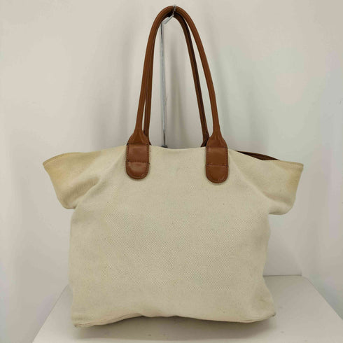 レペット repetto TOILE トワレ ロゴ プリント レザー ハンドル キャンバス トート バッグ レディース