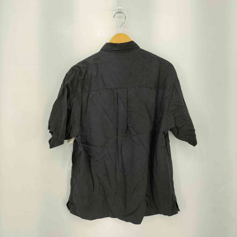 スティーブンアラン Steven Alan DRAPE TURNOVER COLLAR SHORT SLEEVE SHIRT-WIDE シャツ メンズ import:S