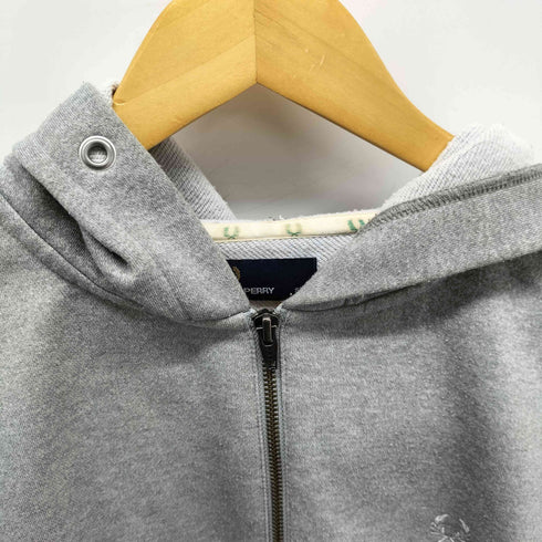 フレッドペリー FRED PERRY ハーフジップ プルオーバーパーカー レディース import:S