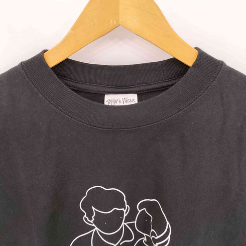 シャカウェアー SHAKA WEAR イラストプリント クルーネックTシャツ メンズ import:M