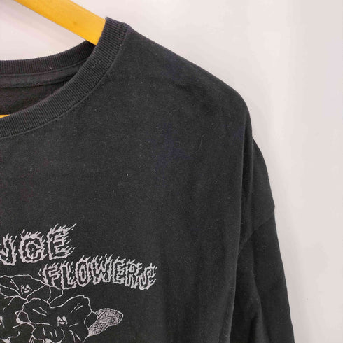 ユナイテッドアスレ UNITED ATHLE ROMANCE LIKE FLOWER プリント クルーネックTシャツ メンズ XL