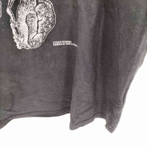 ユナイテッドアスレ UNITED ATHLE ROMANCE LIKE FLOWER プリント クルーネックTシャツ メンズ XL